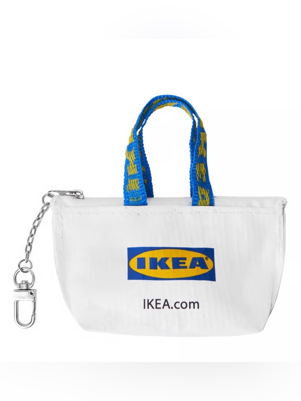 IKEA - Mini Tote Bag Keychain 🤍💙